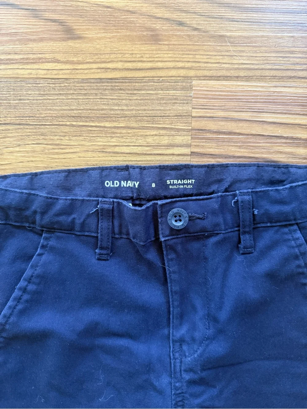 Old Navy Dark Blue Men’s Straight Chino Pants